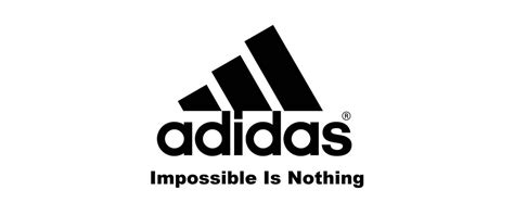 tagline of adidas